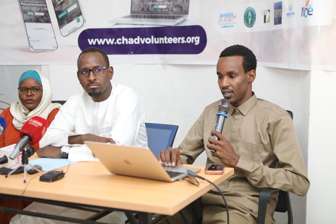 Conférence de presse de Chad Volunteers