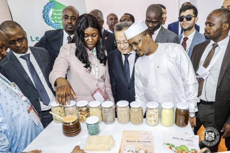Visite du Président Mahamat Idriss Déby Itno