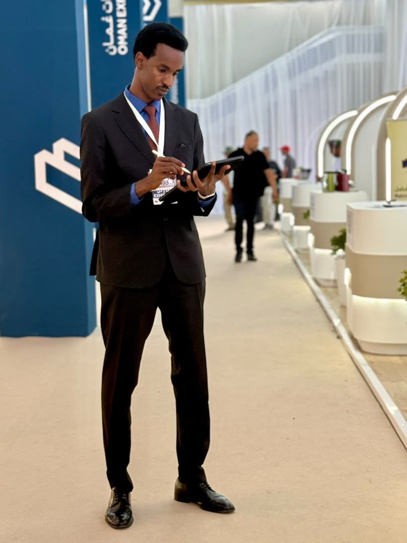 Dans les allées d'un salon international